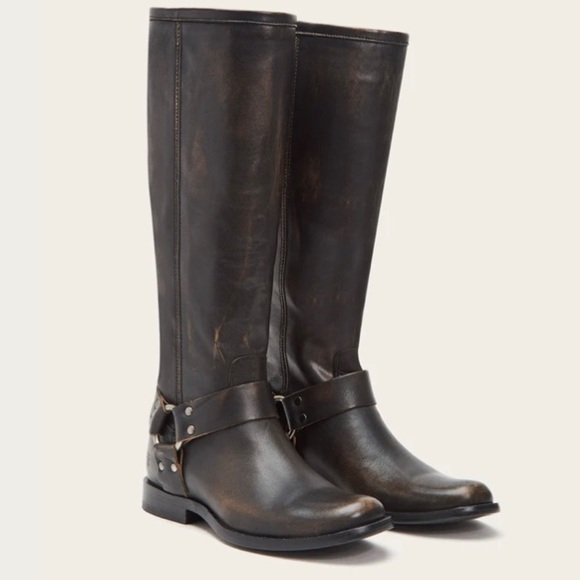 Frye Shoes - Frye 🍁NIB🍁 Phillip Harness Tall Extended Calf